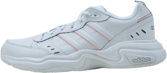 Strutter Shoes Cloud White / Cloud White / Clear Pink, Female, Schoenen, Sneakers, Wit, EU 39 1/3