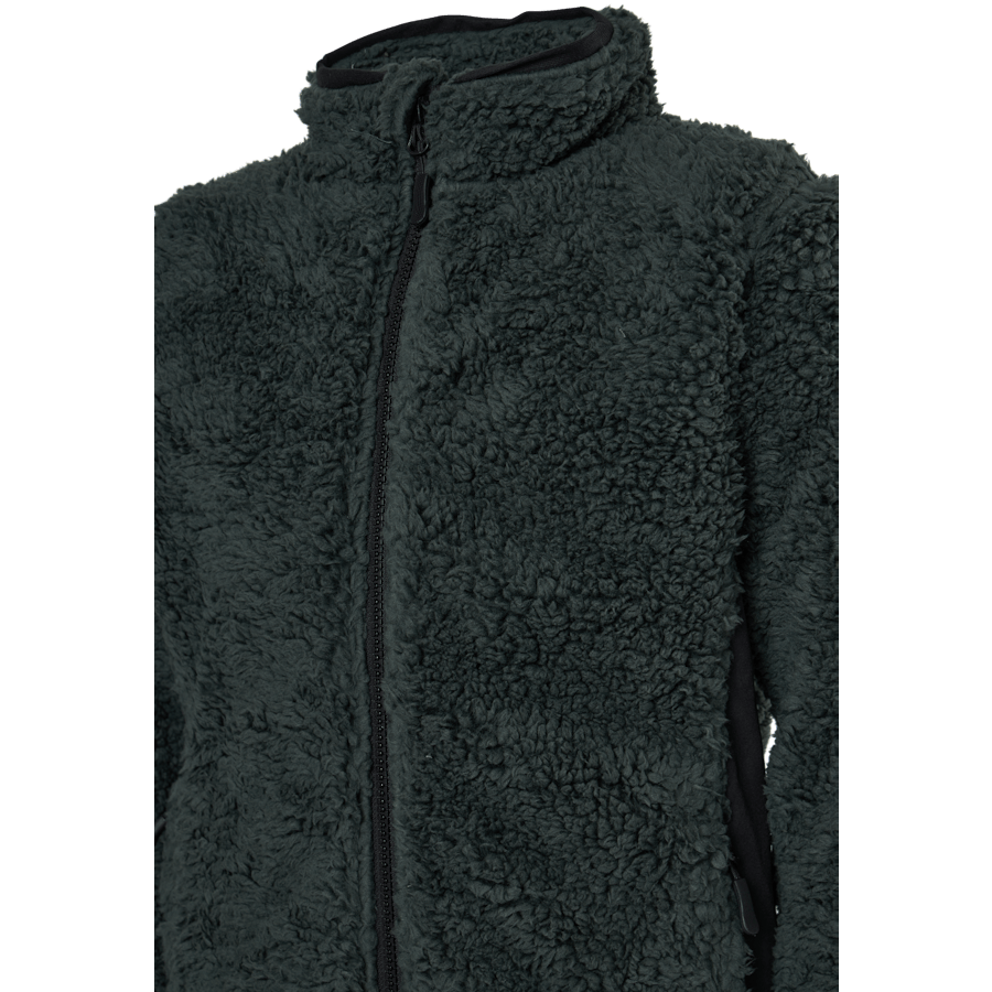 Muddus Pile Jacket Windfleece Green - Bild 4