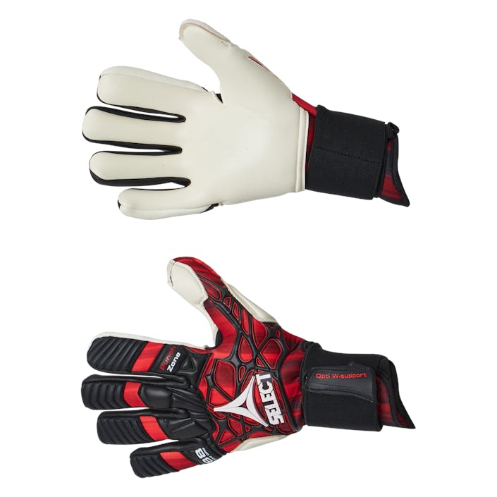 Gk Gloves 88 Pro Grip V21 Black/red, Unisex, Aparelhos, chapéus e bonés, Futebol, Multi cor, 8,5