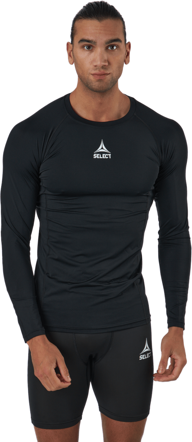 Shirts L/s Baselayer Black, Male, Apparels, Shirts, Soccer, Black, M