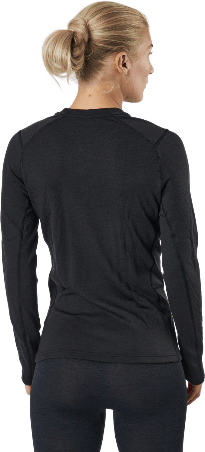 W Lifa Merino Midweight Crew 990 Black - Bild 3