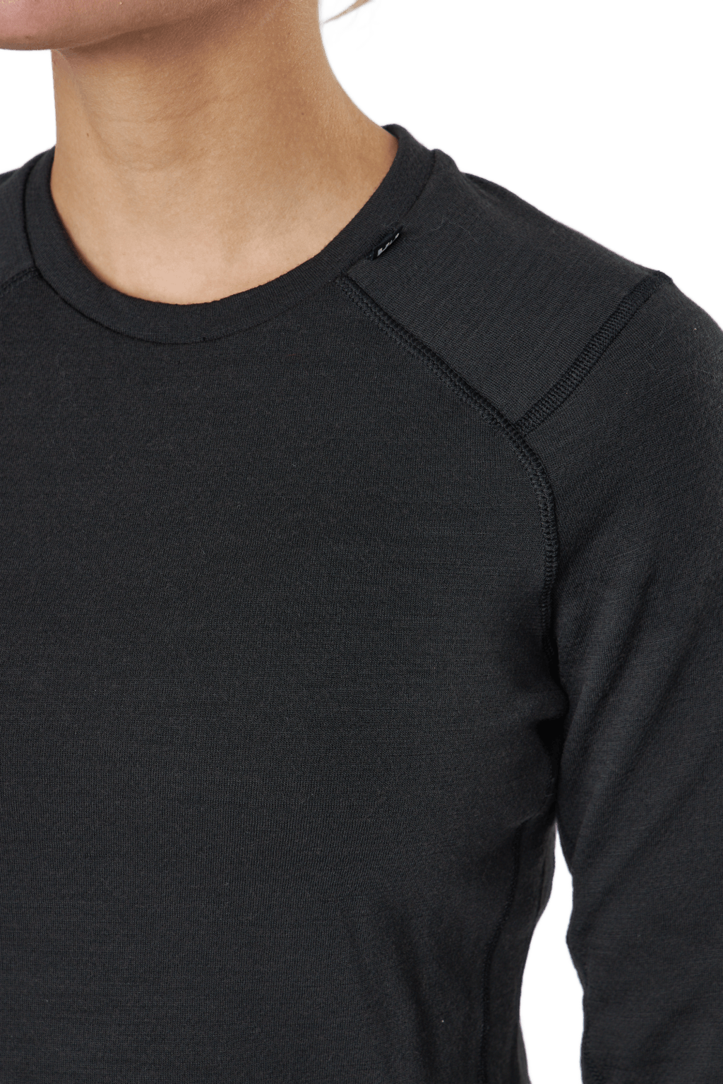 W Lifa Merino Midweight Crew 990 Black - Bild 4