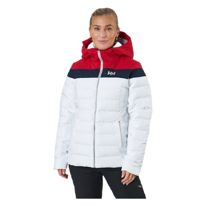Imperial Puffy Jacket White, Female, Apparels, jackets, Alpine sports, Multi color, L