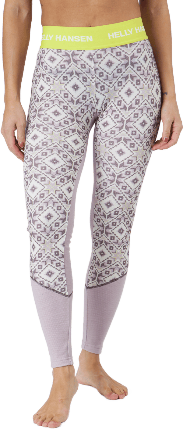 Lifa Merino Midweight Graphic  Dusty Syrin, Female, Apparels, base layers, Pink, M