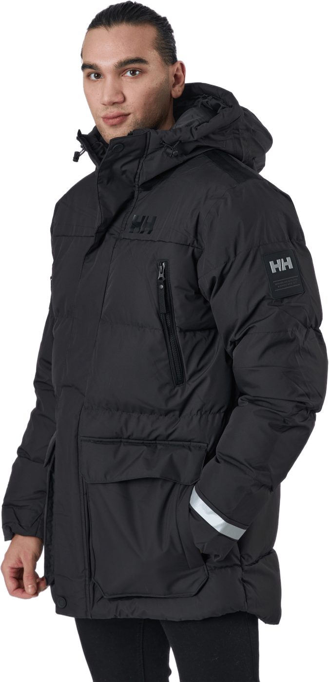Reine Puffy Jacket Black, Male, Apparels, jackets, Black, S