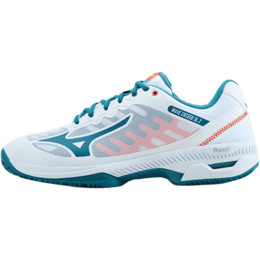 Wave Exceed Sl 2 Cc White / Harbor Blue / Firecrac