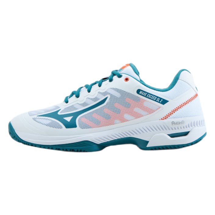 Wave Exceed Sl 2 Cc White / Harbor Blue / Firecrac, Male, Topánky, Cvičebná obuv, Biely, EU 46