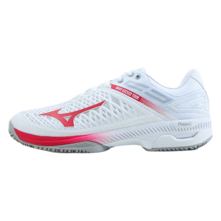 Wave Exceed Tour 4 Cc W White / Rose Red / Nimbus Clou, Female, Topánky, Cvičebná obuv, Biely, EU 42