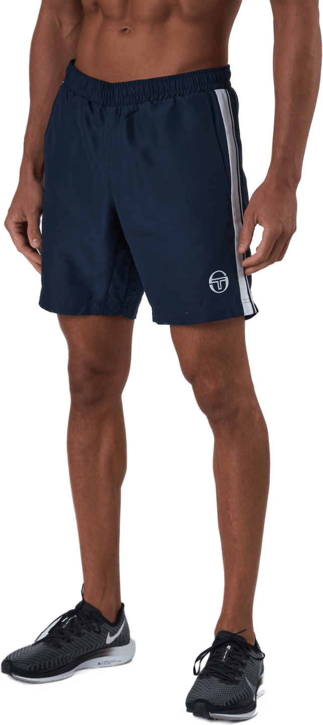 Young Line Pro Shorts Blue/white, Male, Kläder, Shorts, Squash, Blå, XL