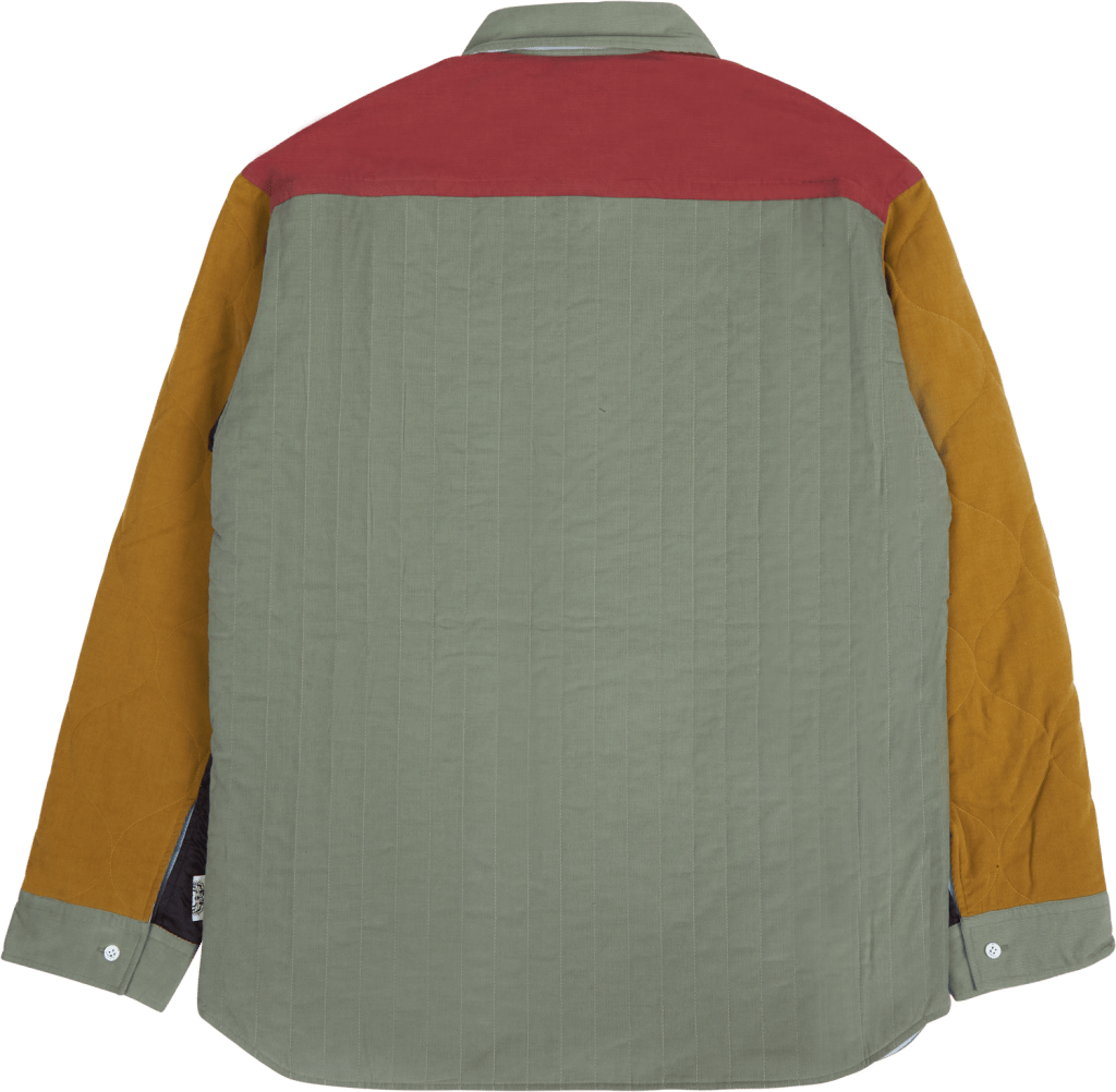 Reversible Quilted Shirt Lime Tea - Bild 2