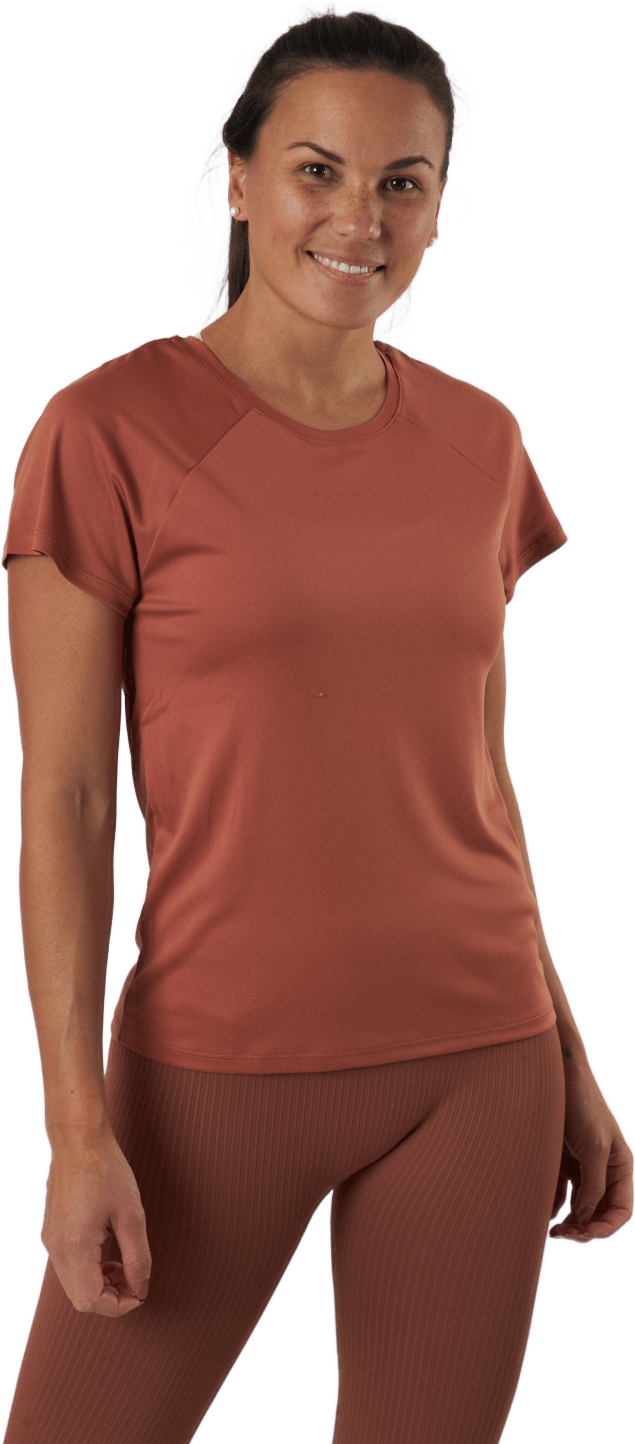 Active Logo Tee Copper Brown