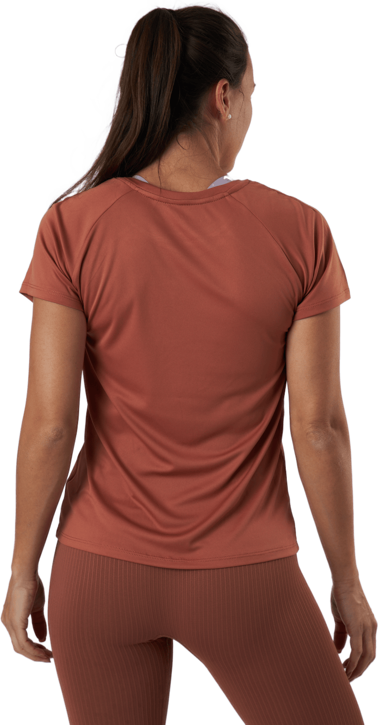 Active Logo Tee Copper Brown - Bild 3