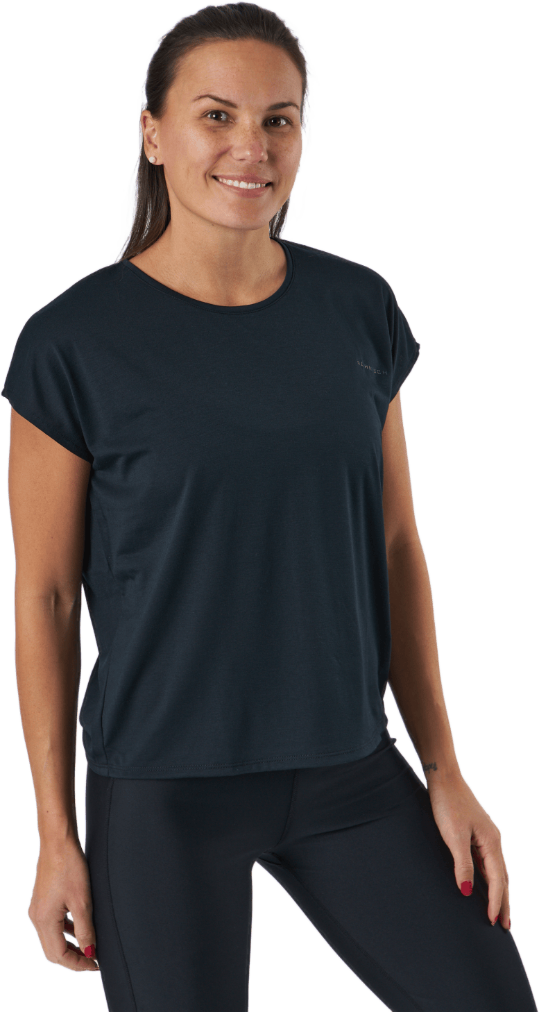 Split Back Tee Black - Bild 2
