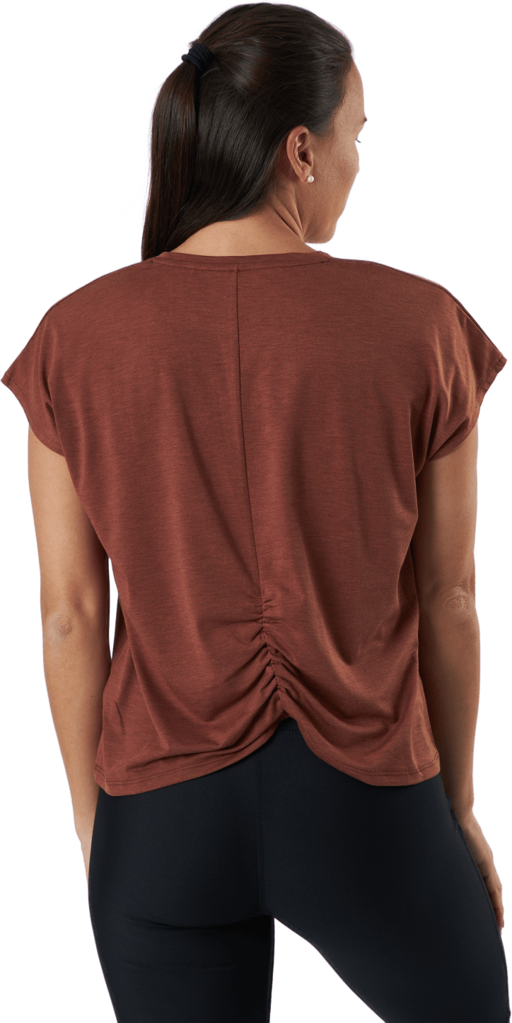 Split Back Tee Copper Brown - Bild 3