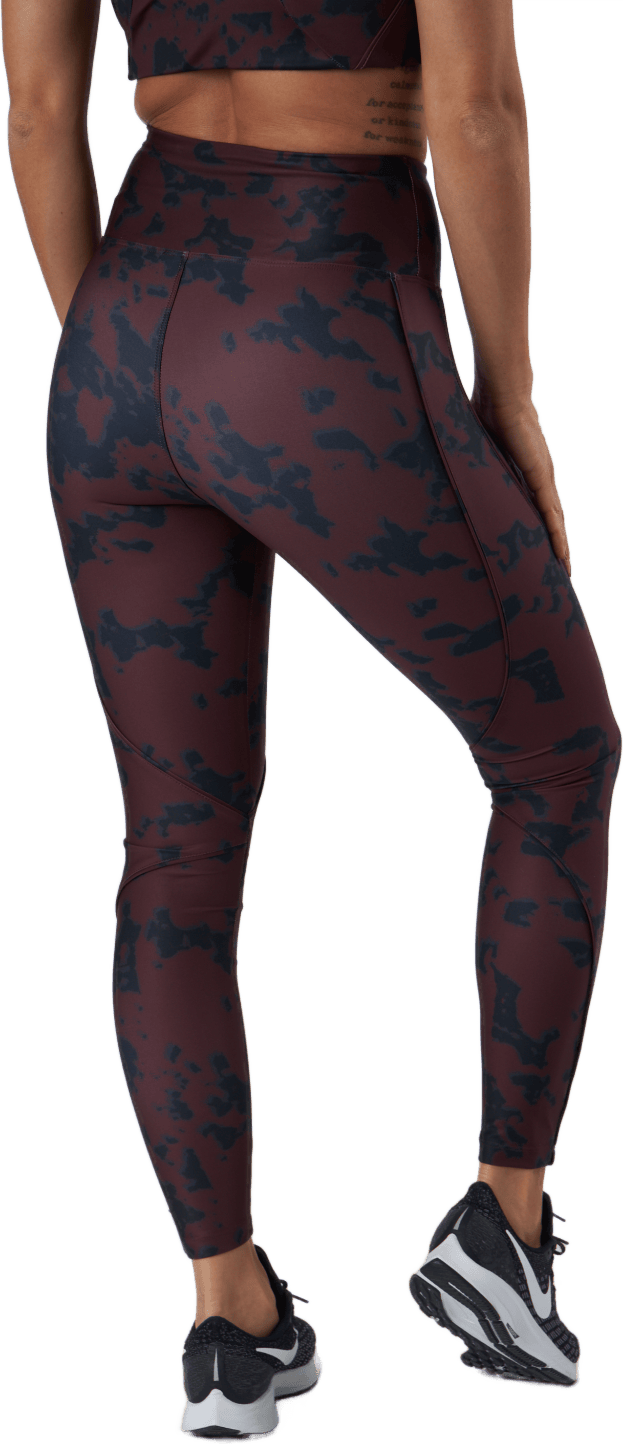 Printed Piping Tights Black Miniature Myth - Bild 3