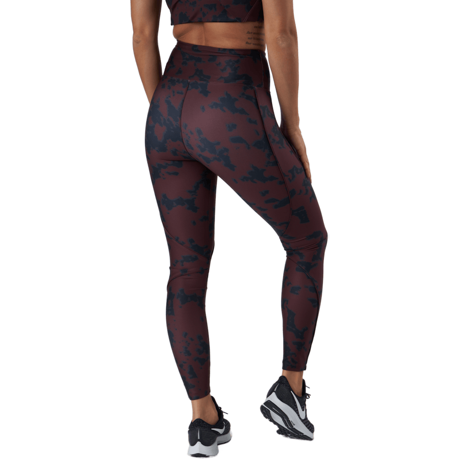 Printed Piping Tights Black Miniature Myth - Bild 3