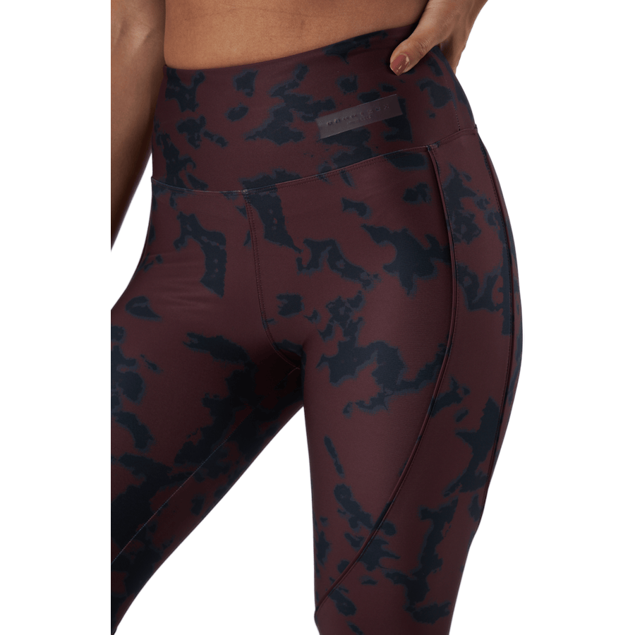 Printed Piping Tights Black Miniature Myth - Bild 4