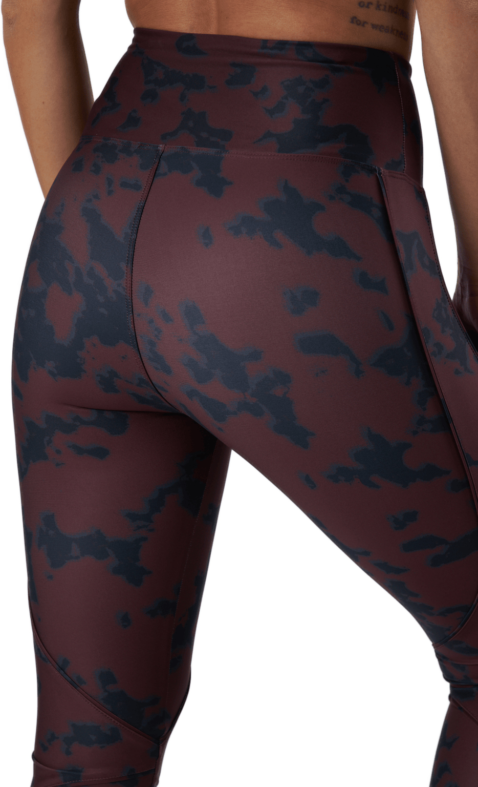 Printed Piping Tights Black Miniature Myth - Bild 5