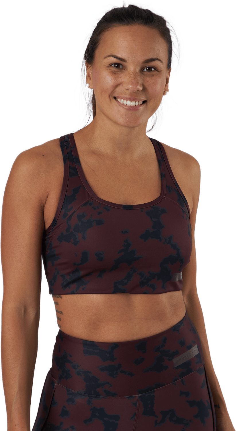 Printed Piping Sportsbra Black Miniature Myth