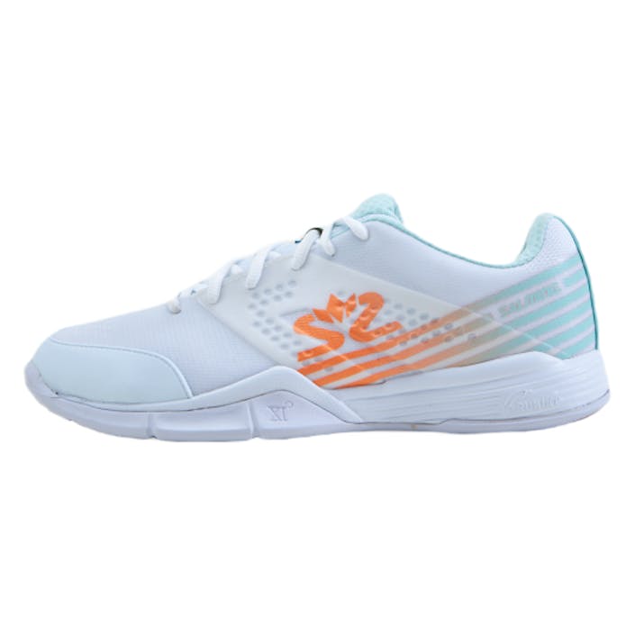 Viper 5 Shoe Women White/paleblue, Female, Skor, Träningsskor, Innebandy, Vit, EU 40