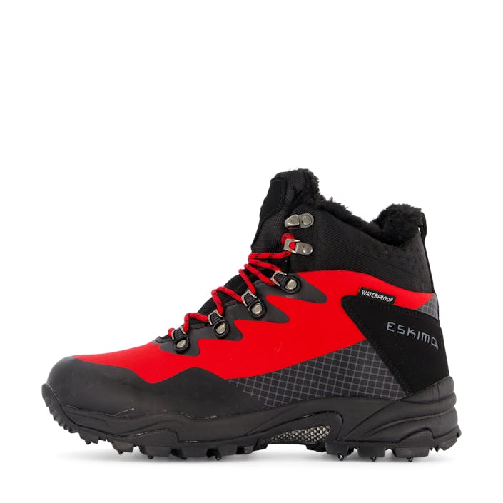 Habea Softshell Waterproof Stu 05 Red, Female, Sapatos, Botas, botas de caminhada, Preto/Vermelho, EU 41
