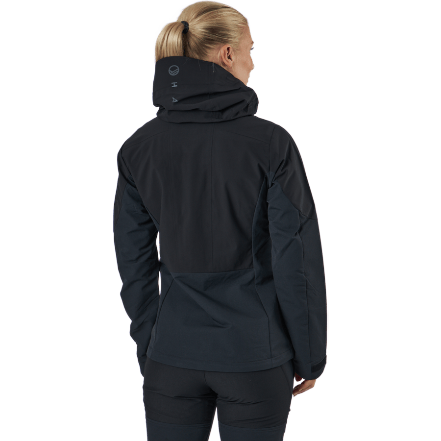 Pallas W Ii Warm Hybrid Jacket Black - Bild 3