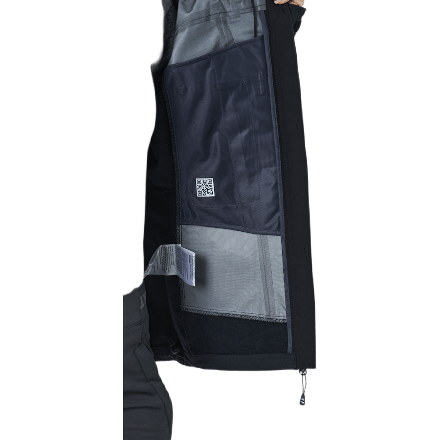 Pallas W Ii Warm Hybrid Jacket Black - Bild 7