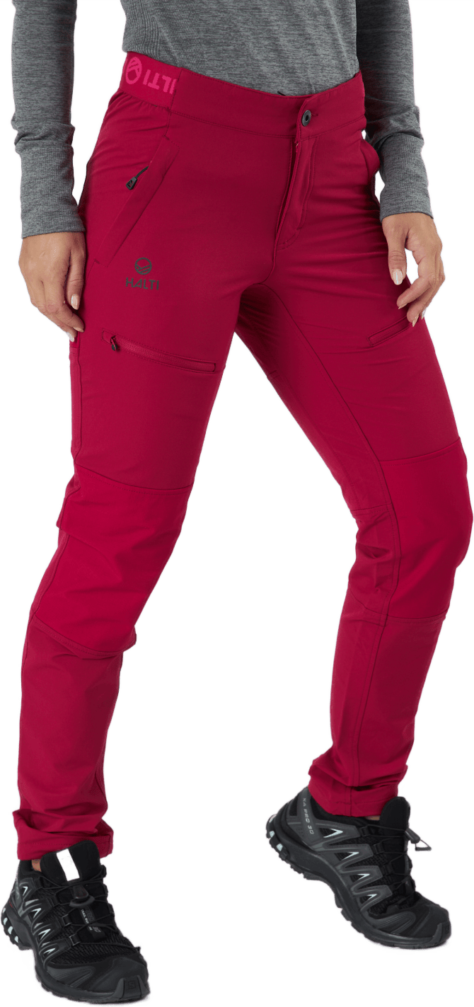 Pallas W Ii Warm Hybrid Pant Cerice Pink, Female, Apparels, Pants, Red, 44