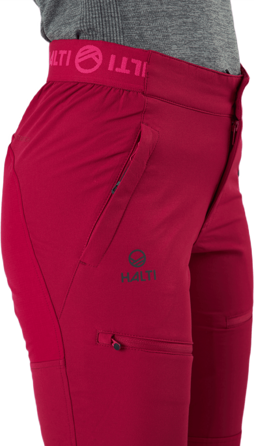 Pallas W Ii Warm Hybrid Pant Cerice Pink - Bild 5