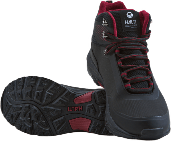 Fara Mid 2 Dx W Walking Black/beet Red