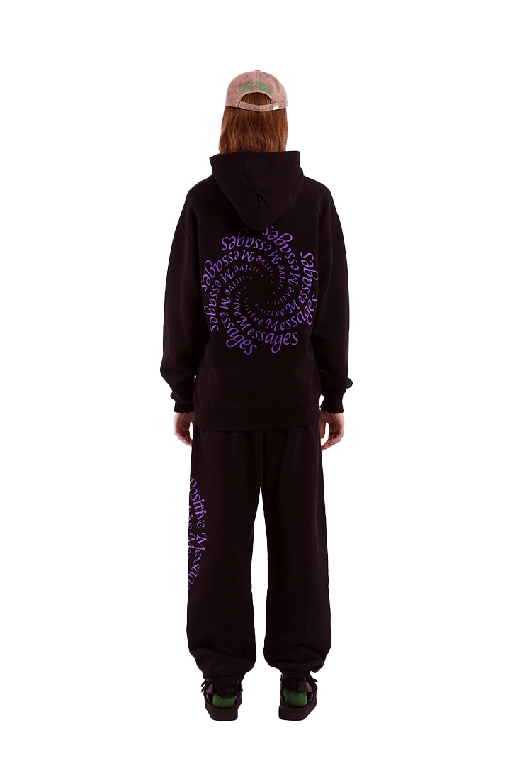 Amplification Hooded Sweat Black - Bild 3