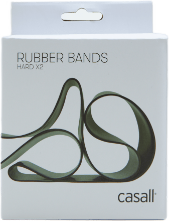 Rubber Band Hard 2pcs Hard Green, Unisex, Equipamento, Equipamento de treino, Treino, Verde, ONESIZE