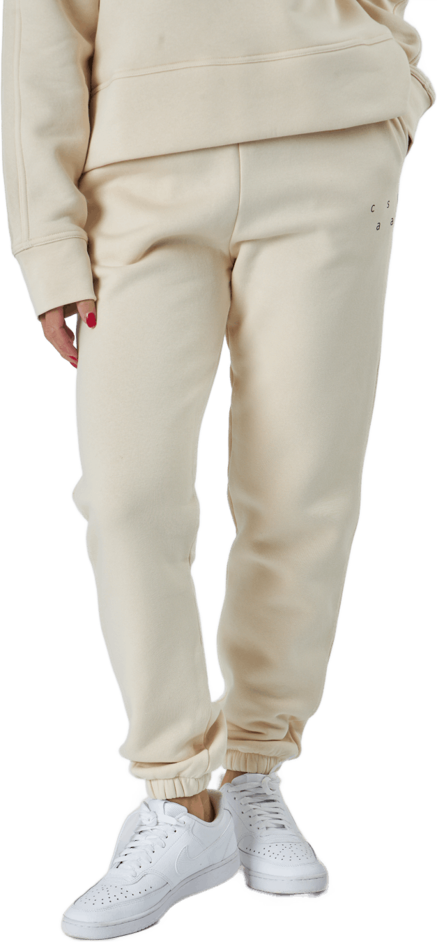Jogger Light Sand, Female, Kleding, Broek, Training, Wit, L