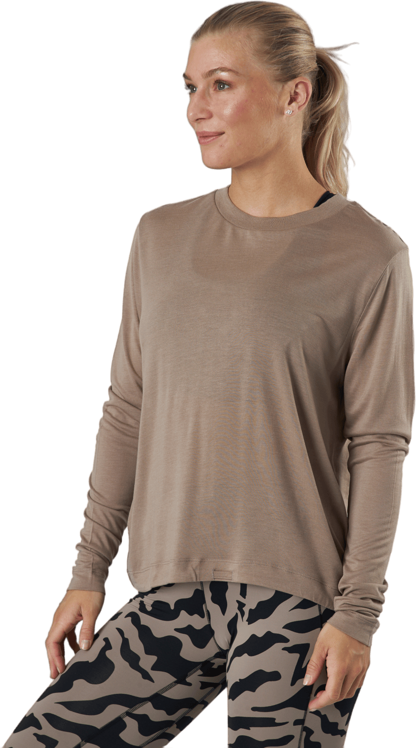 Ease Crew Neck Taupe Grey - Bild 2