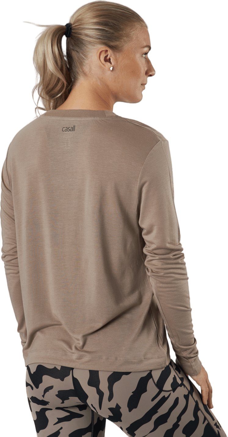 Ease Crew Neck Taupe Grey - Bild 3