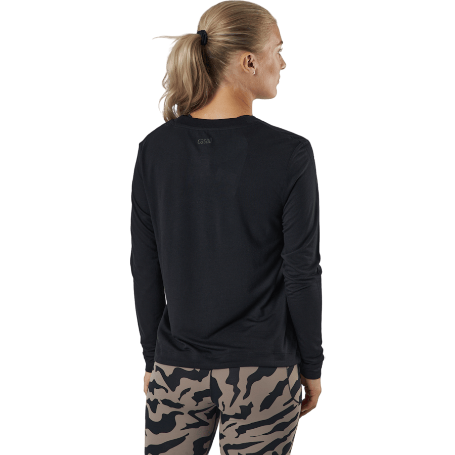 Ease Crew Neck Black - Bild 3