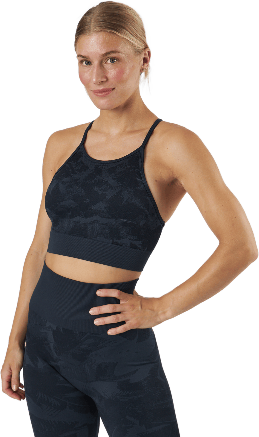 Botanical Strap Top Botanical Blue