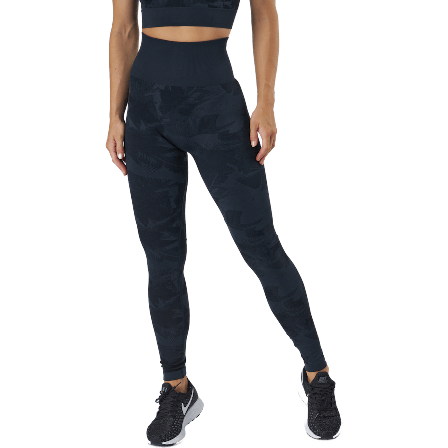 Botanical Seamless Tights Botanical Blue