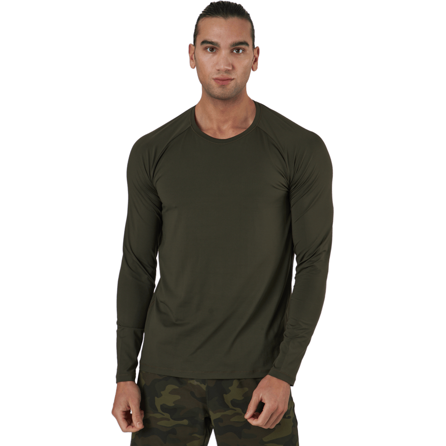 M Structured Longsleeve Forest Green
