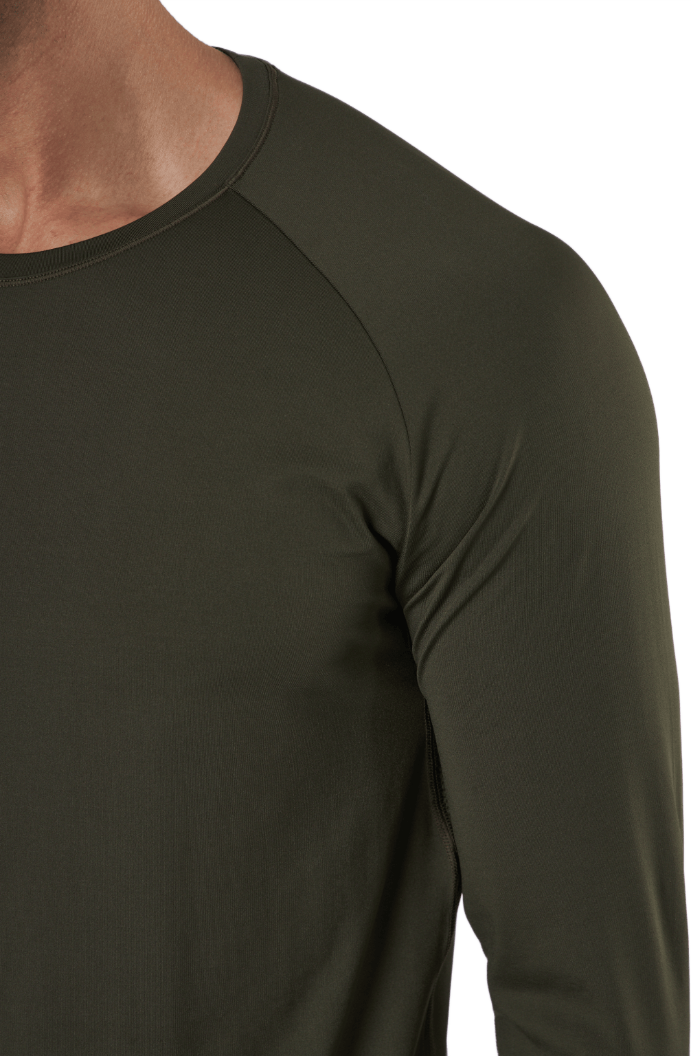 M Structured Longsleeve Forest Green - Bild 4