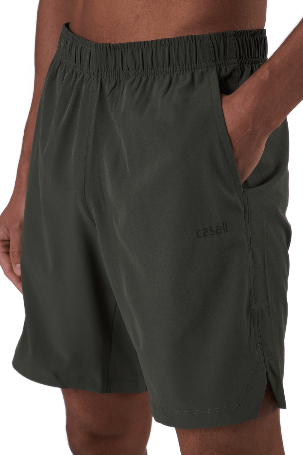 M Training Shorts Forest Green - Bild 4