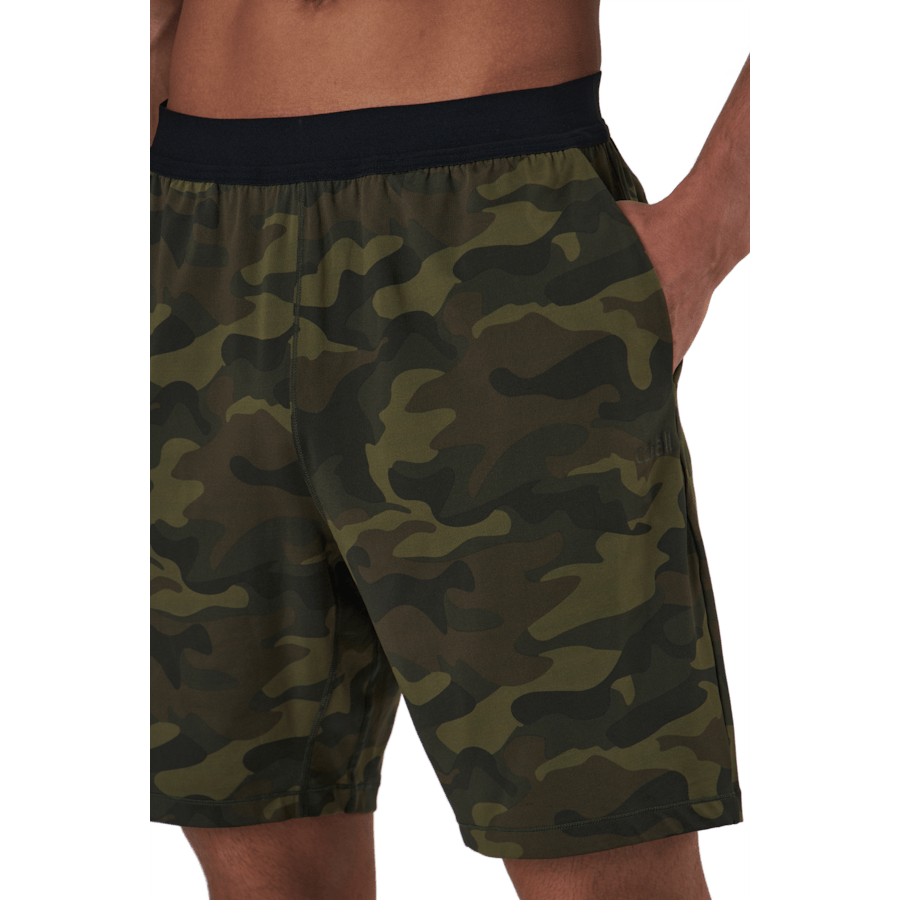 M Printed Elastic Shorts Action Green - Bild 4