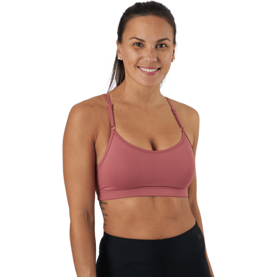 Strappy Sports Bra Calming Red