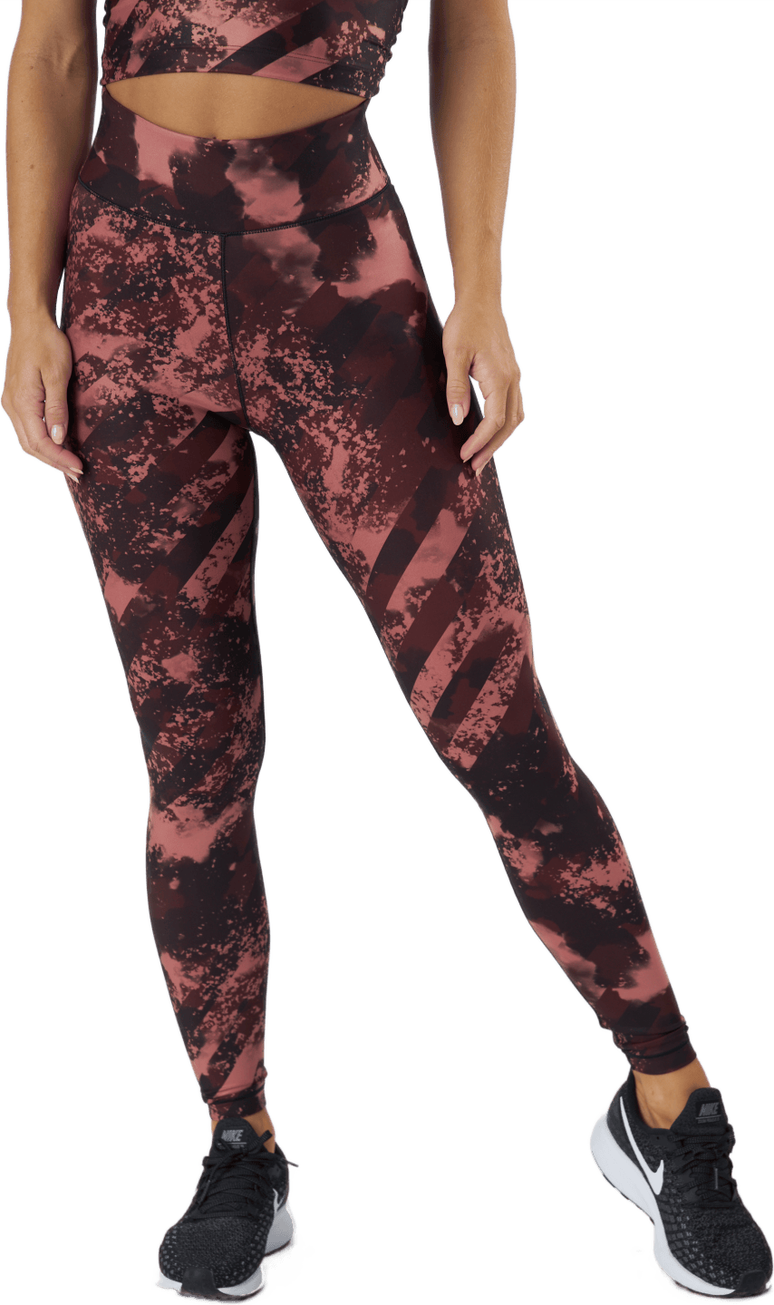 Printed Sport Tights Boost Red - Bild 2