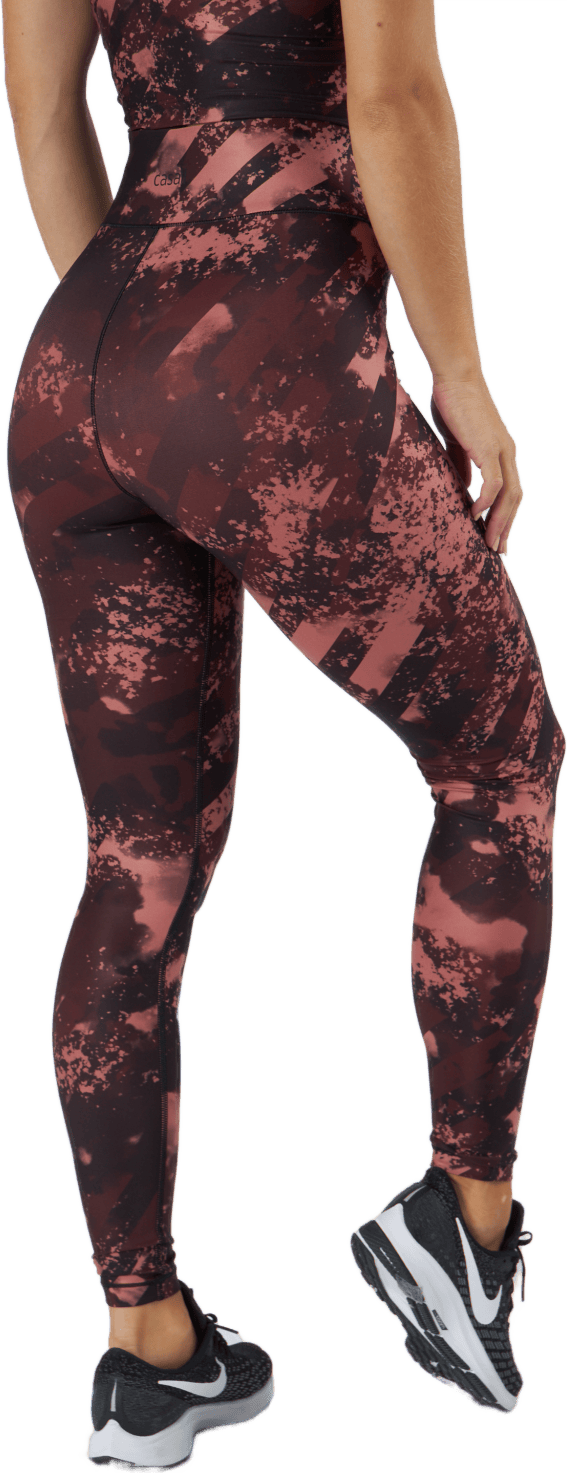 Printed Sport Tights Boost Red - Bild 3