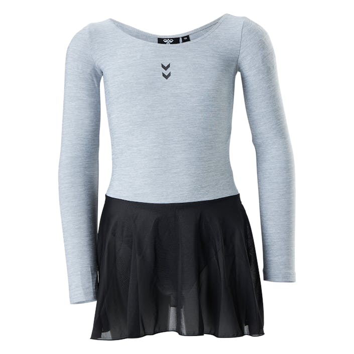Hmltutti Gymnastic Suit Grey Melange, Unisex, Apparels, skirts & dresses, Multi color, 110