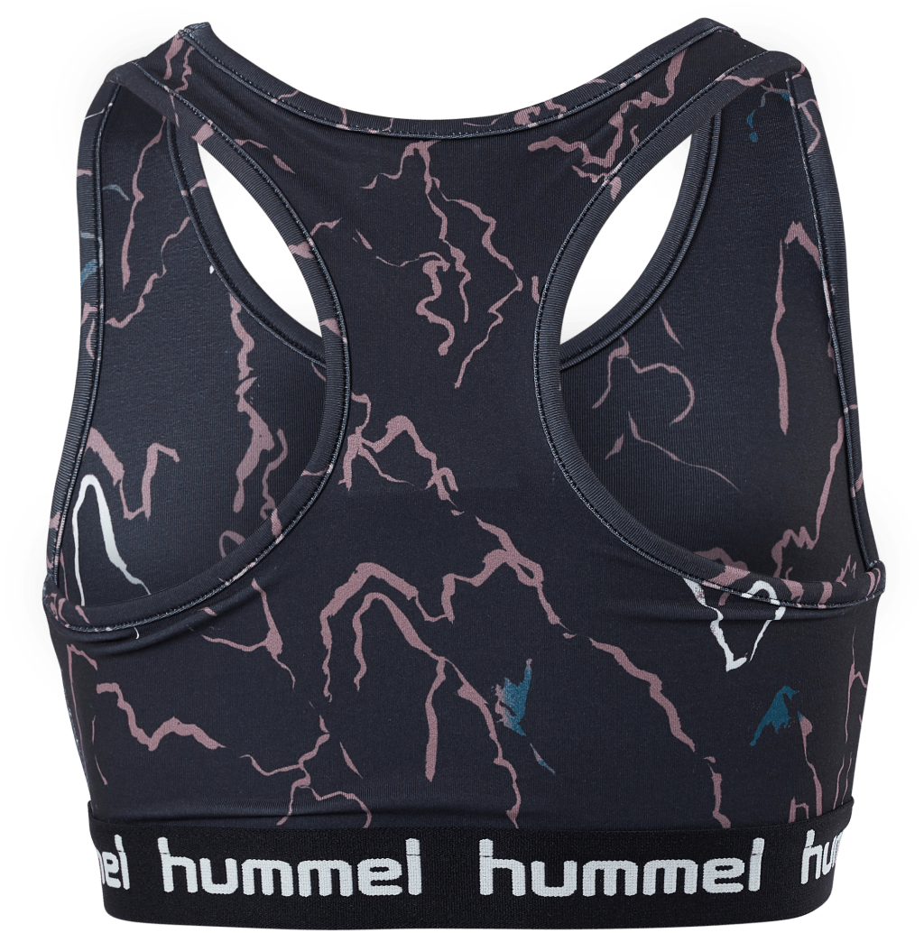 Hmlmimmi Sports Top Caviar/twilight Mauve - Bild 3