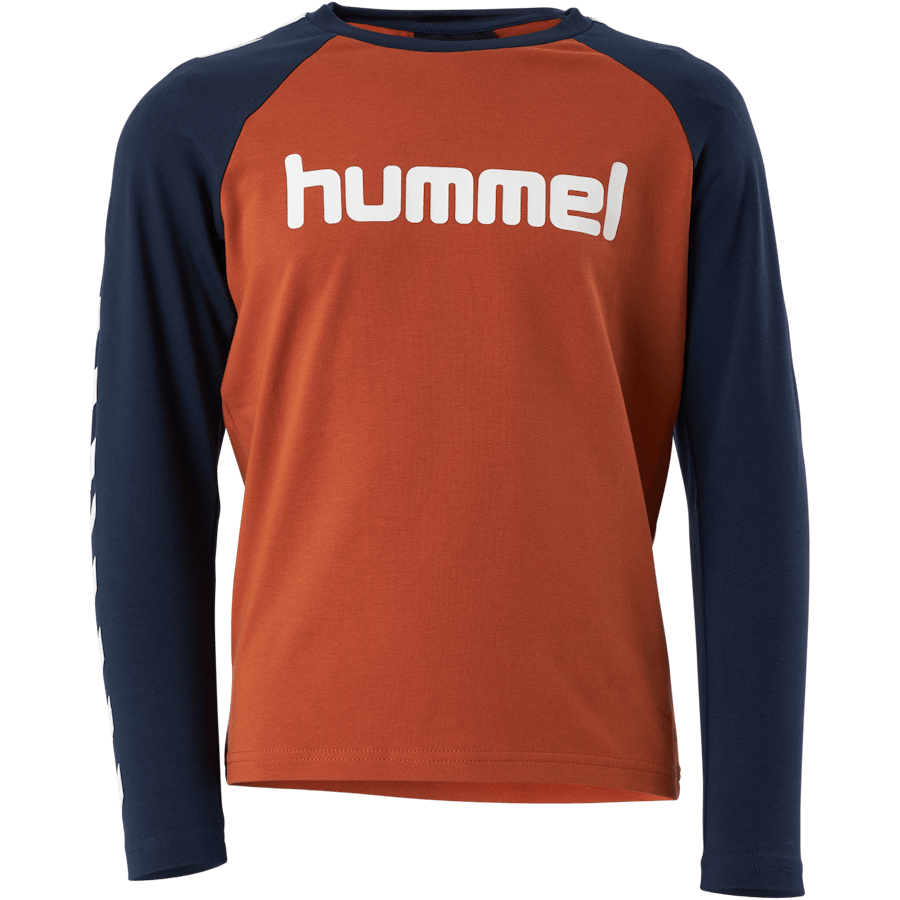 Hmlboys T-shirt L/s Bombay Brown