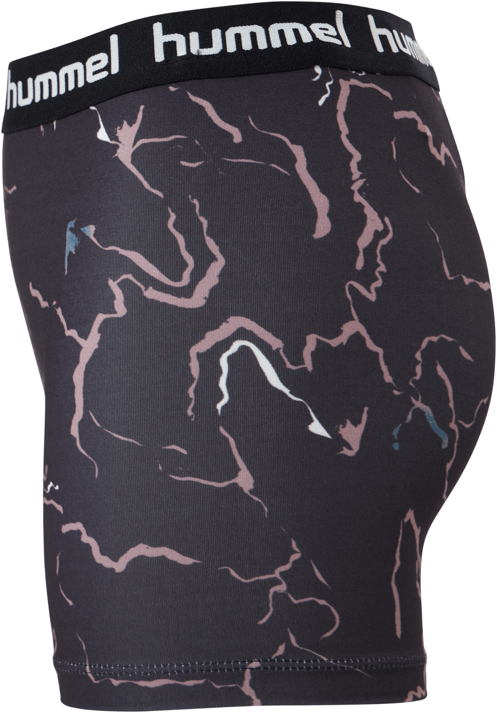 Hmlmimmi Tight Shorts Caviar/twilight Mauve - Bild 2