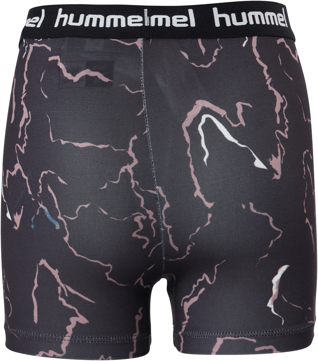 Hmlmimmi Tight Shorts Caviar/twilight Mauve - Bild 3